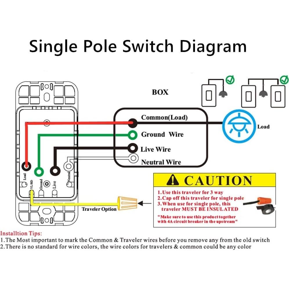 Interruptor de Luz Wi-Fi Nexete con Sensor de Movimiento PIR
