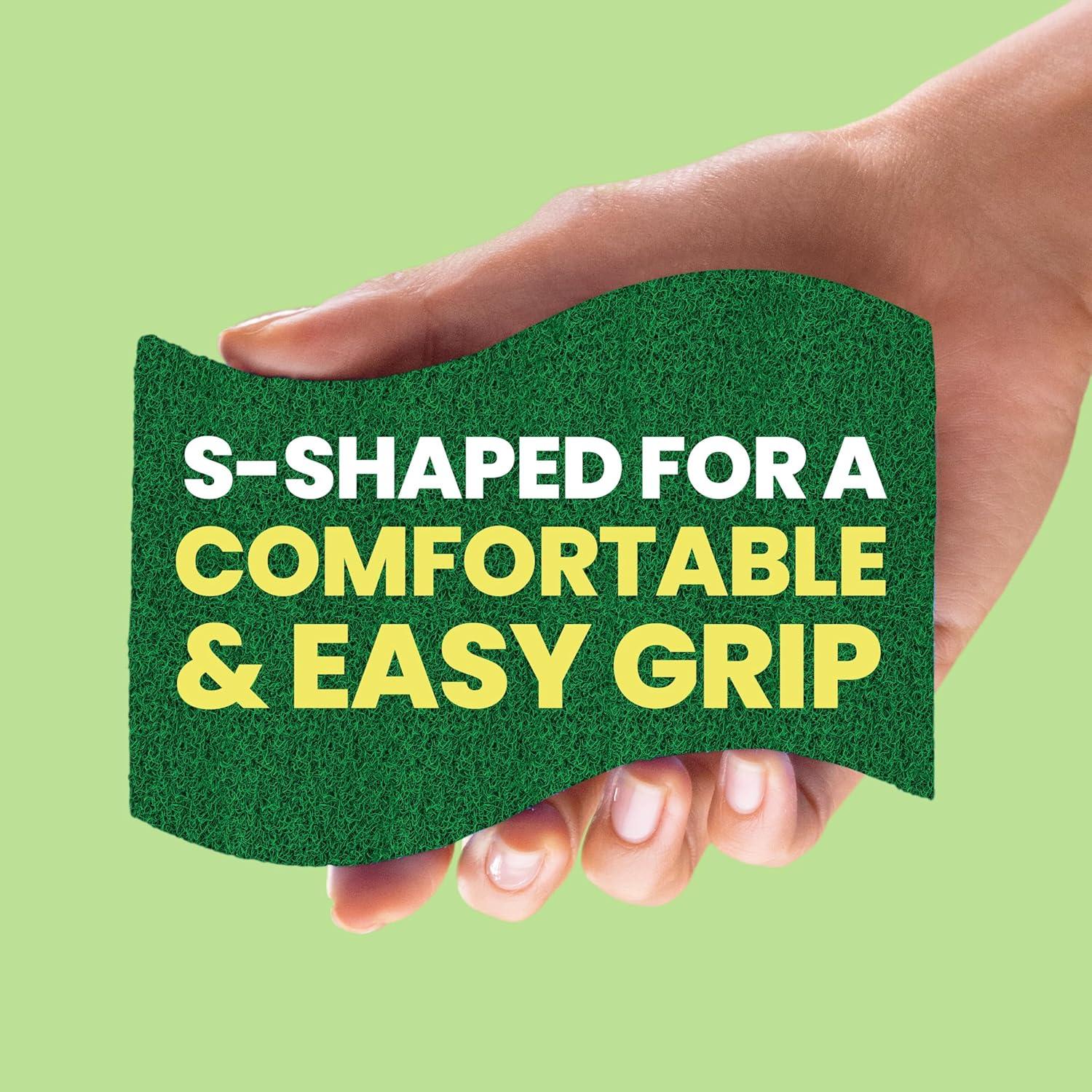 Esponjas de Limpieza Pesada Scotch-Brite - 6 Unidades, 3X Poder Fregado