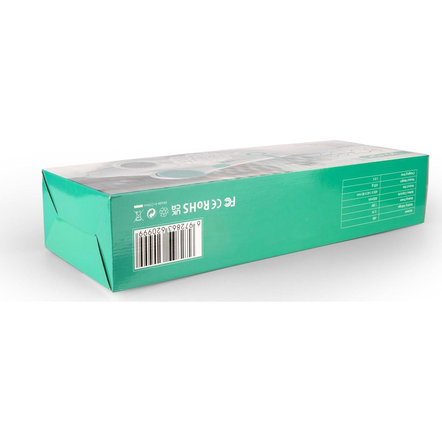 Cepillo Corporal Eléctrico VOYOR BC100 Azul, Exfoliante y Recargable