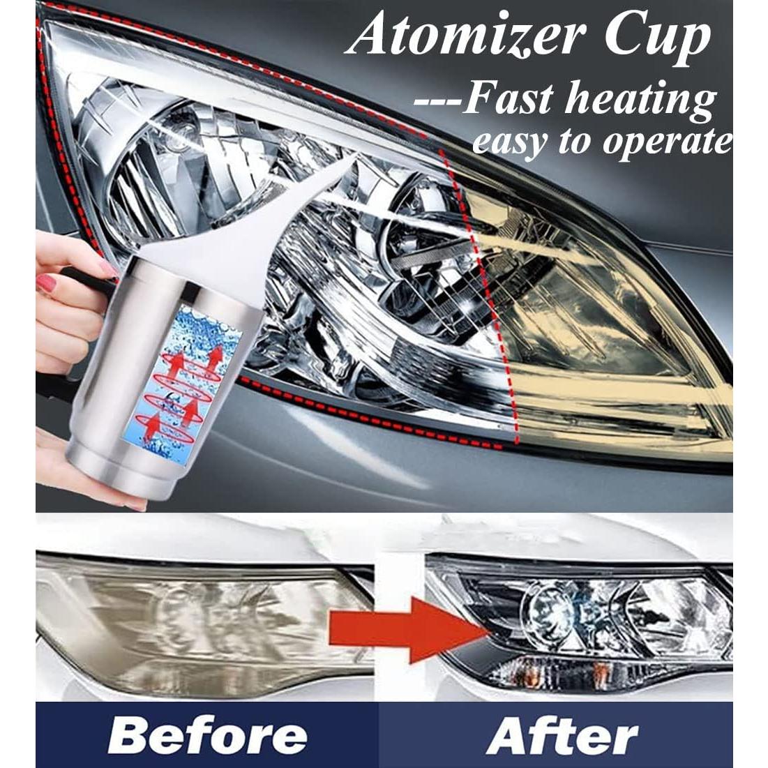 Kit de Pulido de Faros Ghguole CSF32 con 100 ml Restaurador