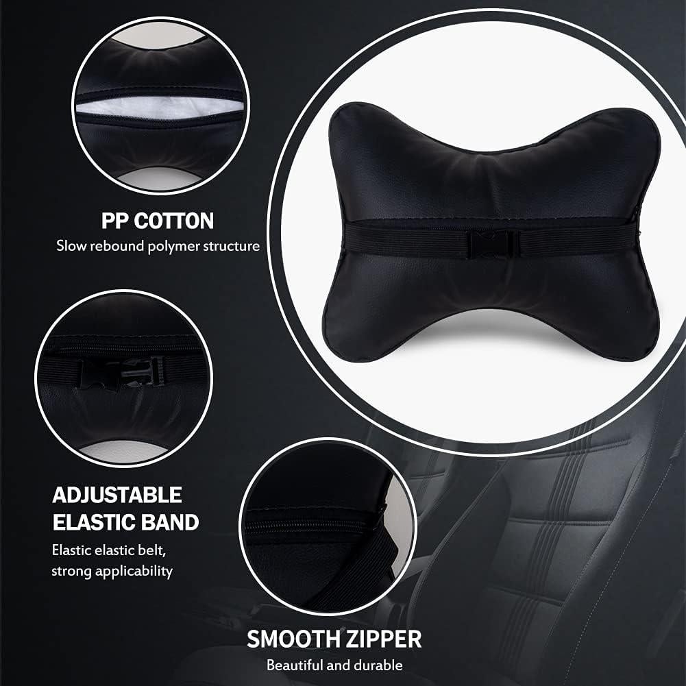 Almohadas de Cuello para Auto EING - 2 Piezas Transpirables