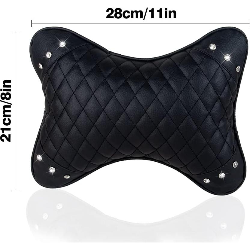 Almohadas de Cuello para Auto EING - 2 Piezas Transpirables