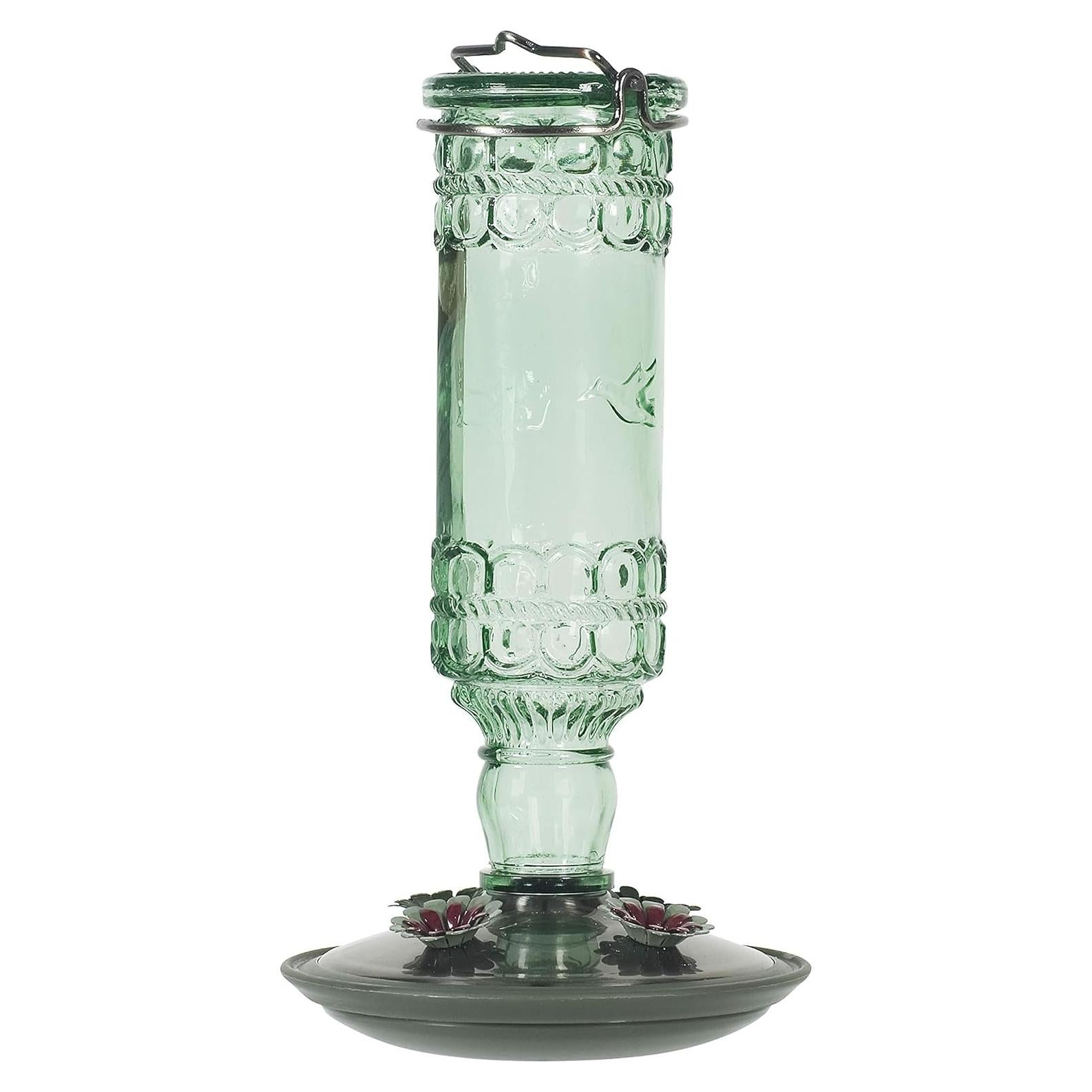 Alimentador de Colibríes Perky-Pet Vidrio Vintage 295 ml