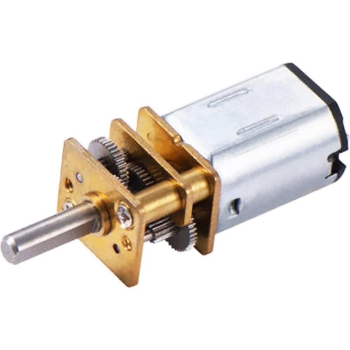 Motor de Reducción de Velocidad DC 3V 30RPM Metal GA12-N20