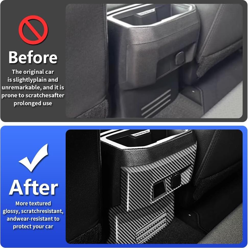 Panel Anti Patada Toyota Tacoma 2024 2025 Fibra de Carbono