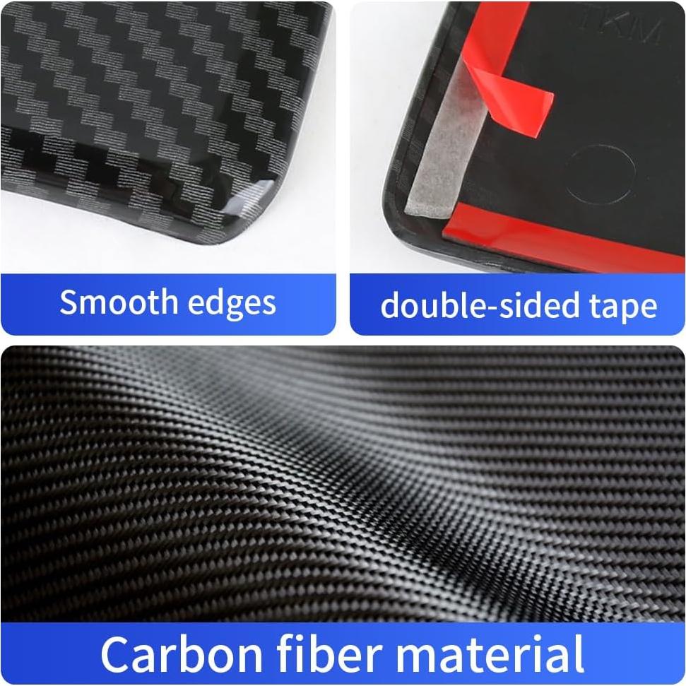 Panel Anti Patada Toyota Tacoma 2024 2025 Fibra de Carbono