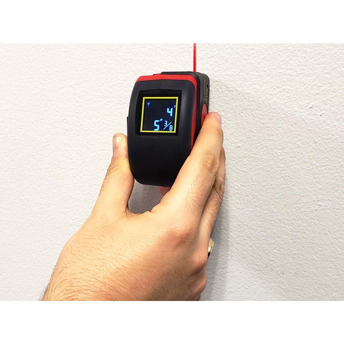 Medidor de Cinta Láser General Tools LTM2X 4.88m y 19.81m