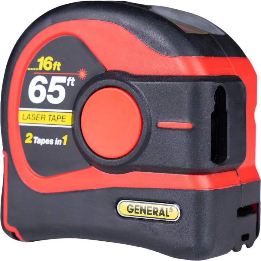 Medidor de Cinta Láser General Tools LTM2X 4.88m y 19.81m