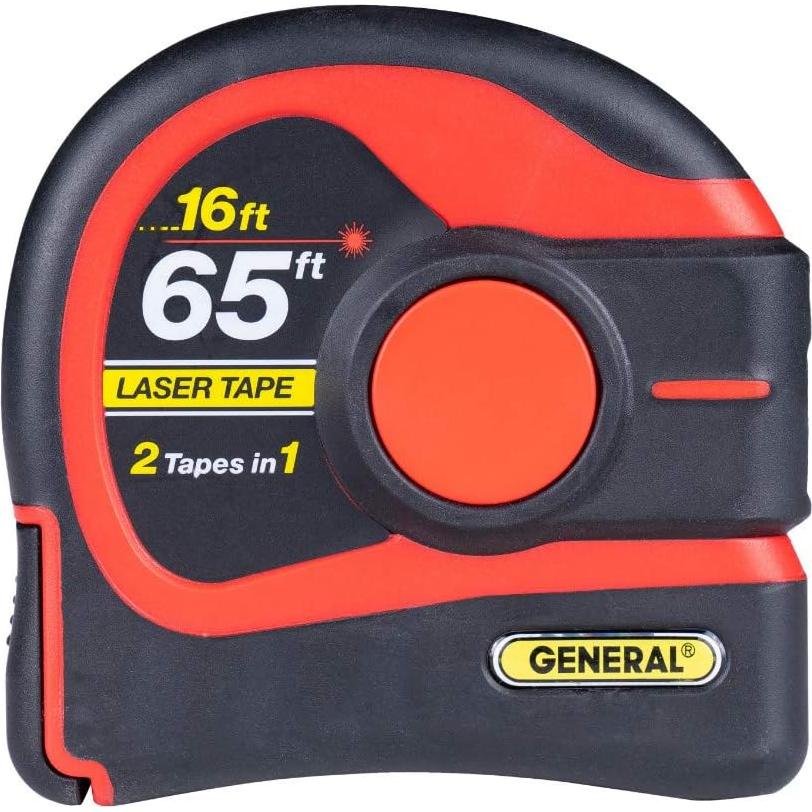 Medidor de Cinta Láser General Tools LTM2X 4.88m y 19.81m