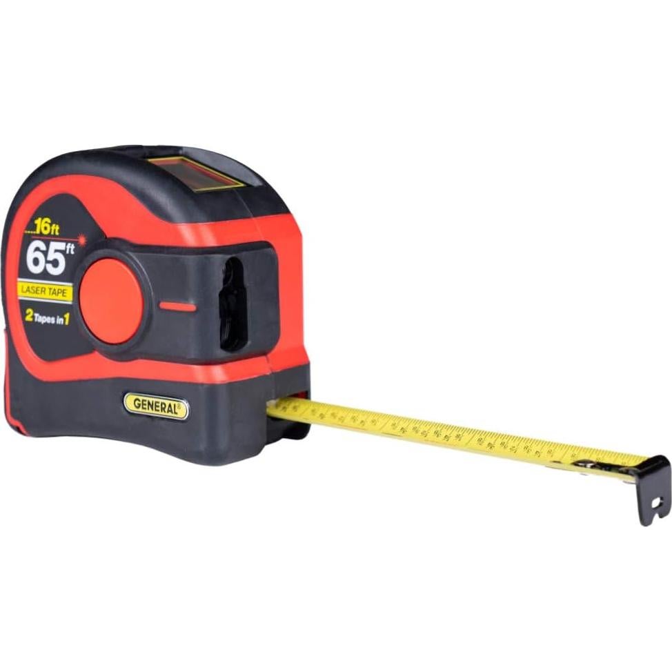 Medidor de Cinta Láser General Tools LTM2X 4.88m y 19.81m