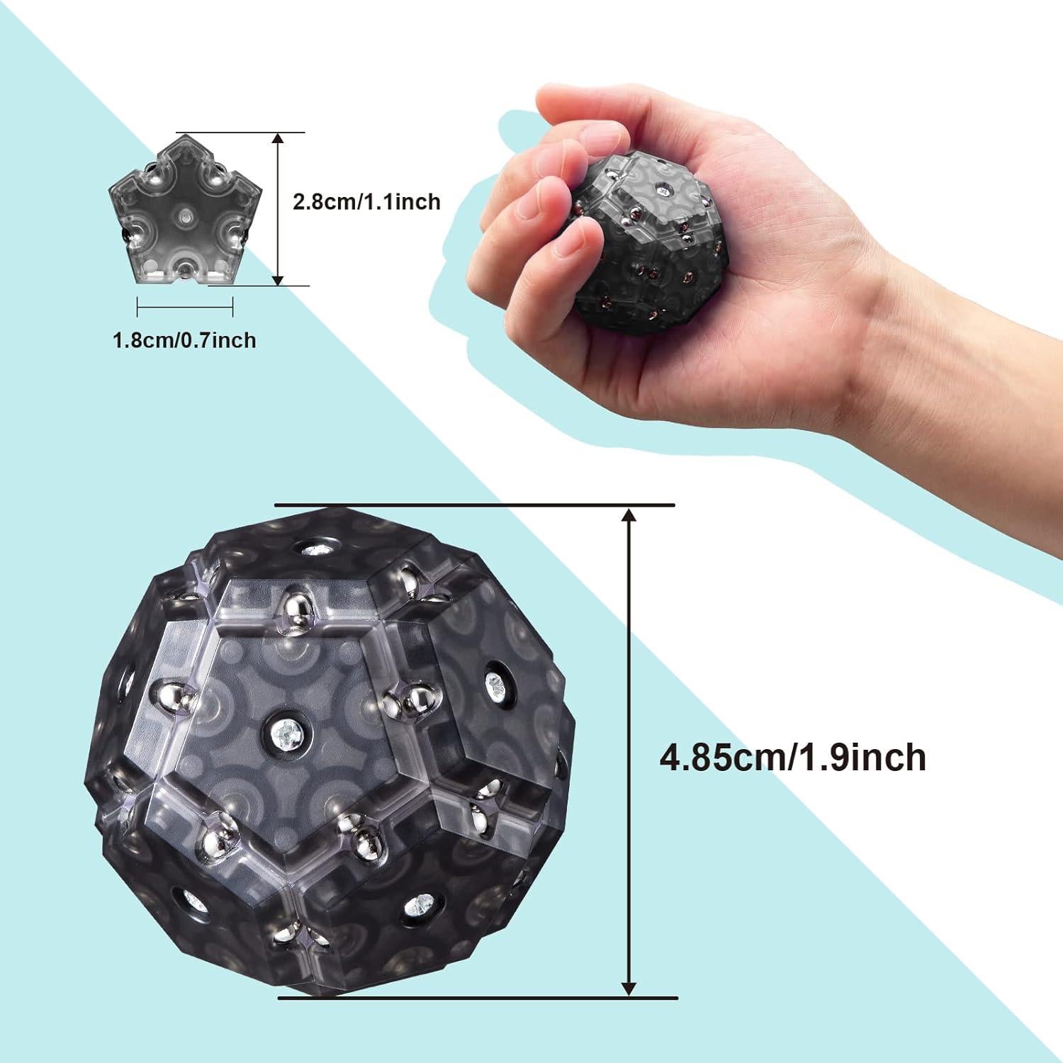 Esfera Magnética Antiestrés YowellGo 12 PCS Juguetes Fidget