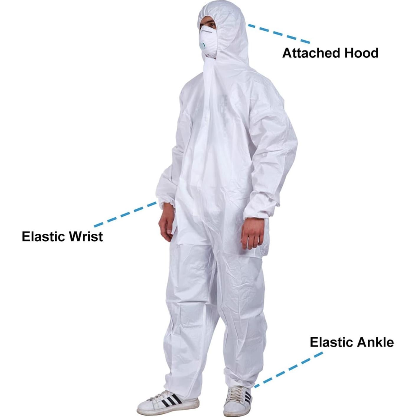 Traje Desechable SMS Cleaning Mediano - Paquete de 3