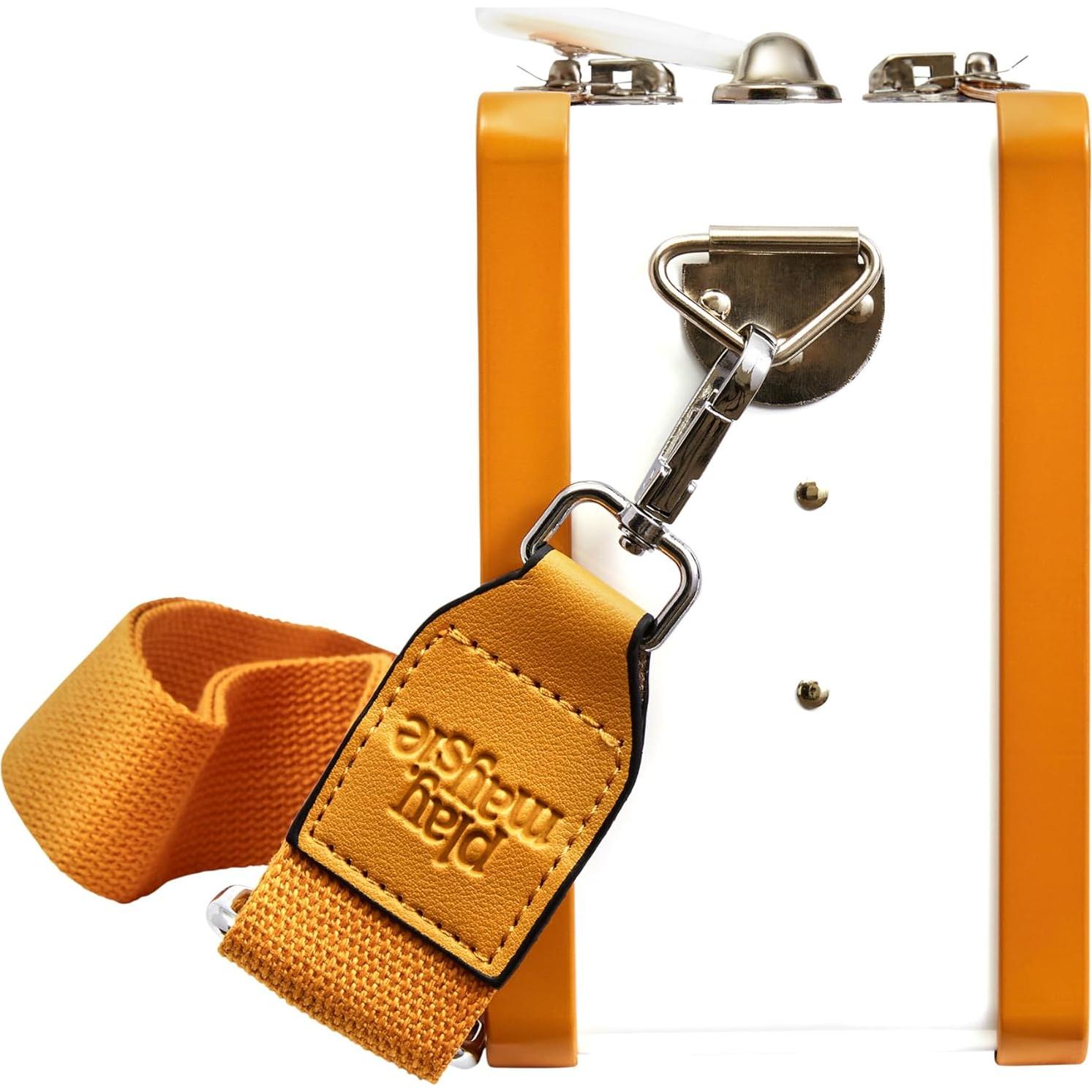 Portable Miniature Dollhouse - Creative Play for Home or Travel Toy - As Seen on Shark Tank - Doll Floors Wooden Furniture Accessories - Screen Free Activities for Kids - Cozy CASE