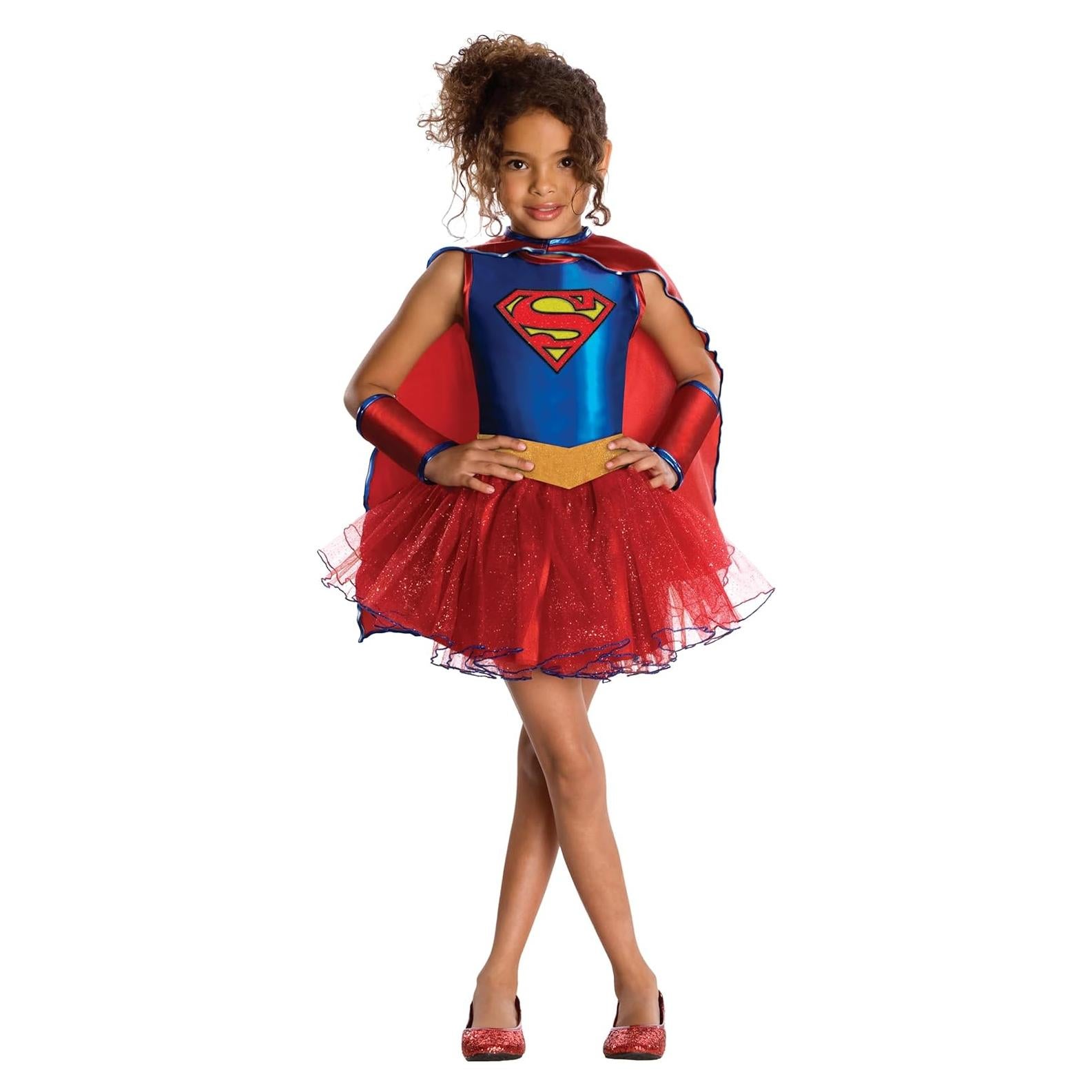 Disfraz Vestido Tutu Supergirl Rubie's Niñas 3-4 Años