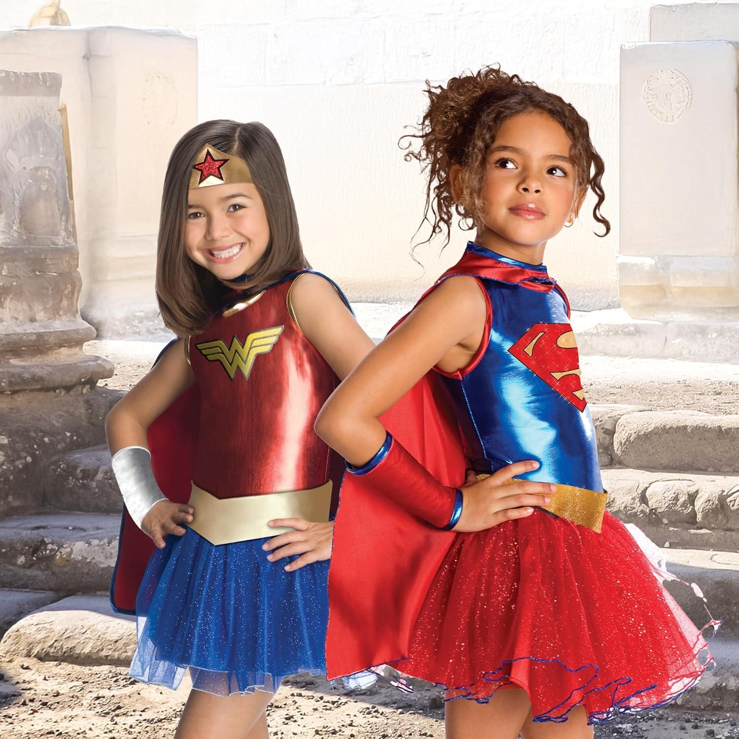 Disfraz Vestido Tutu Supergirl Rubie's Niñas 3-4 Años