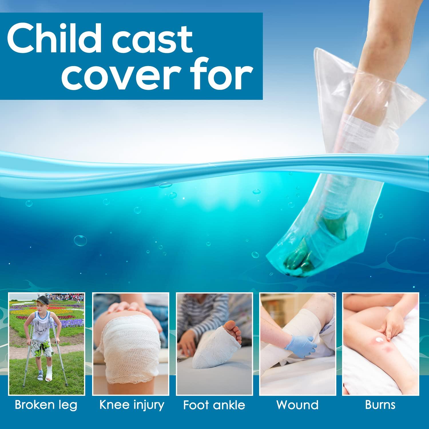 Protector de Yeso Infantil AquaShield L33 - Impermeable y Reutilizable