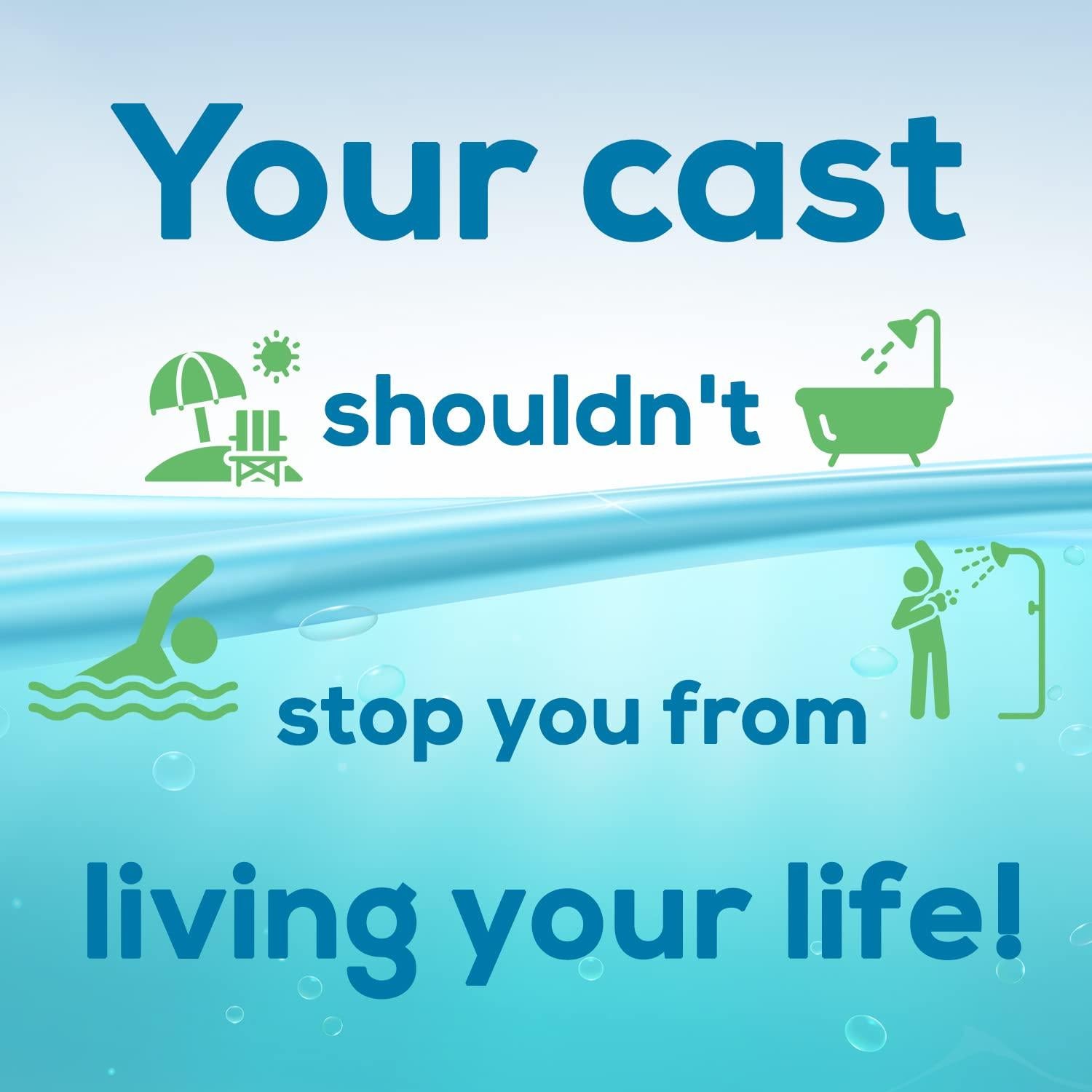 Protector de Yeso Infantil AquaShield L33 - Impermeable y Reutilizable