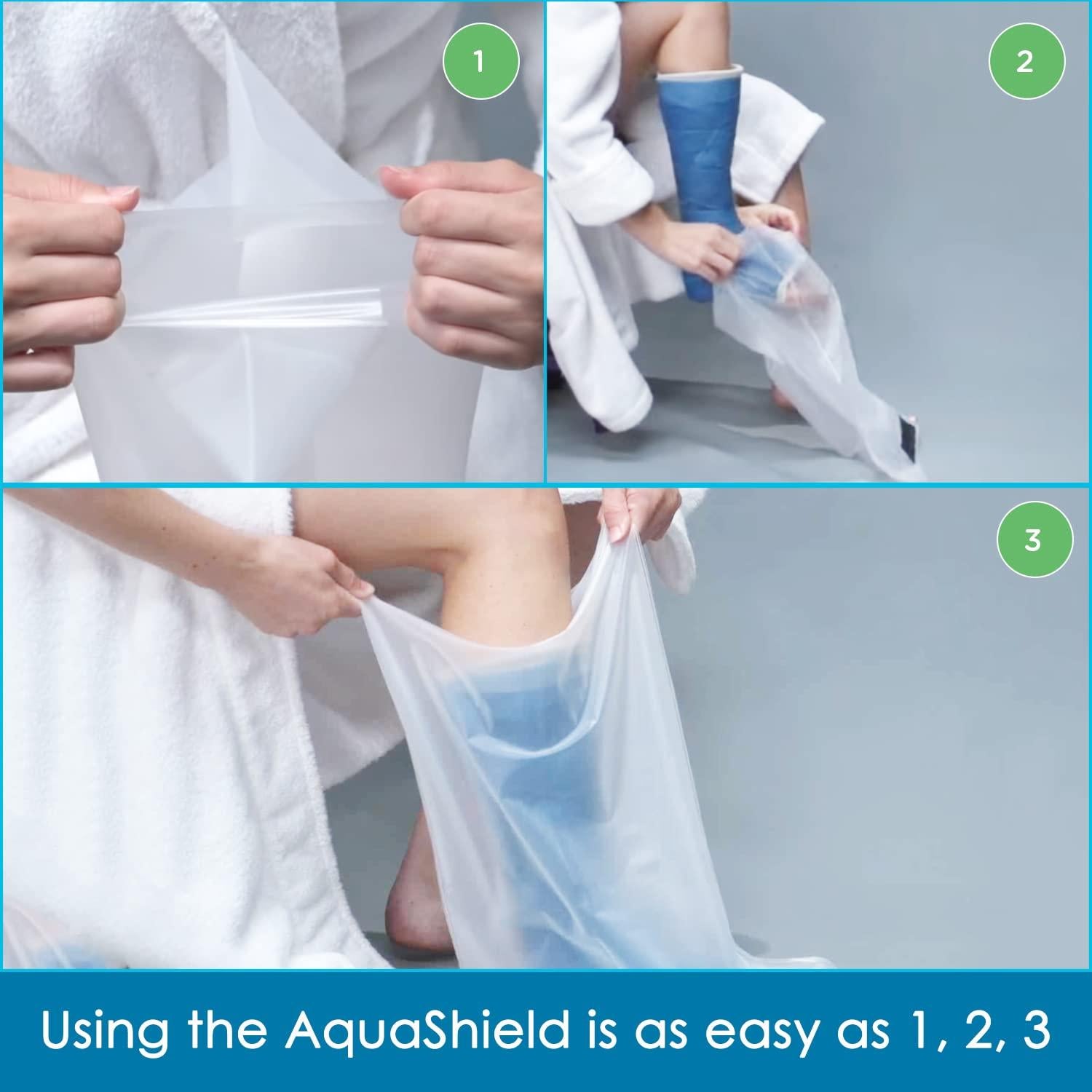 Protector de Yeso Infantil AquaShield L33 - Impermeable y Reutilizable