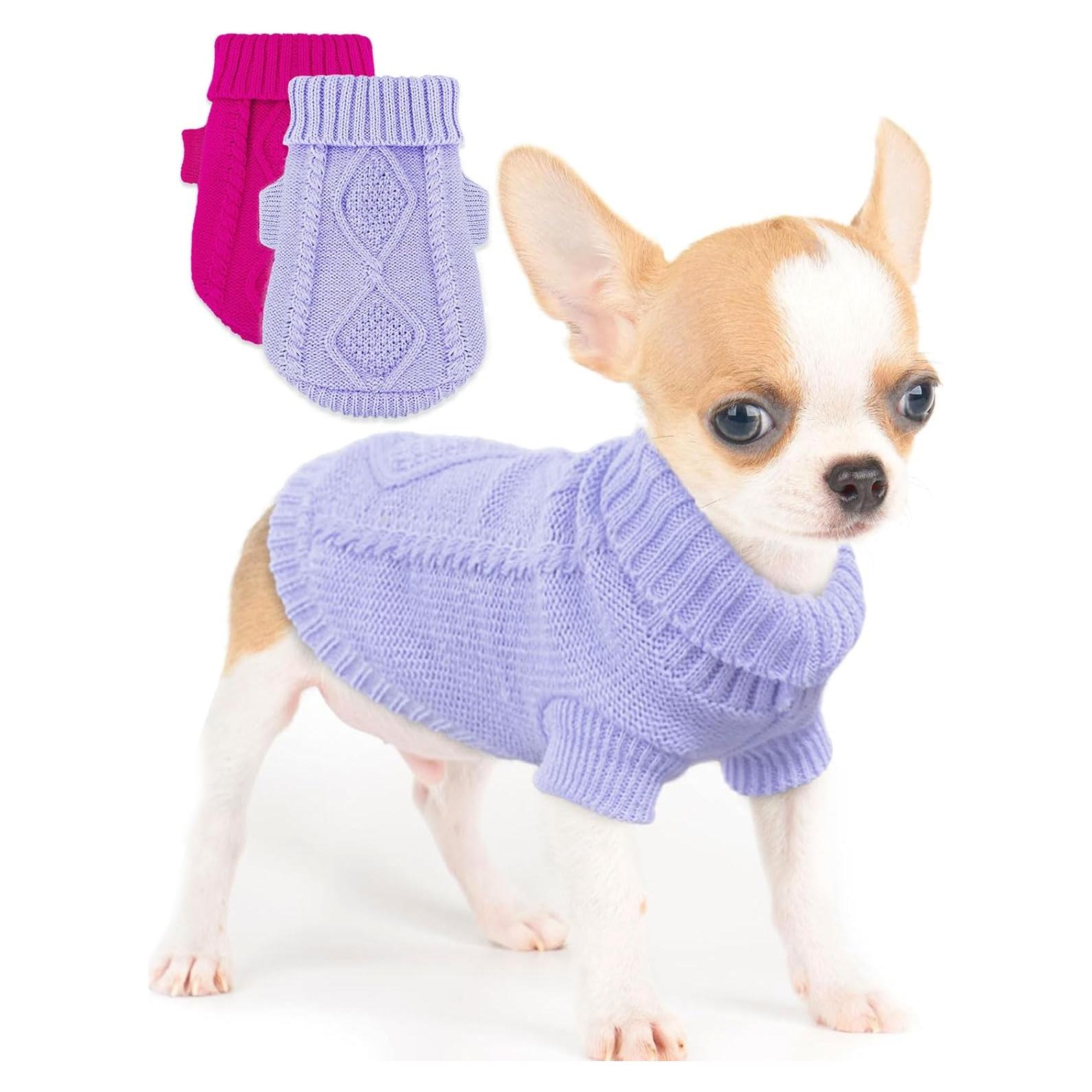 Suéter para Perros Kallfir's Cutie XX-Pequeño Cuello Alto