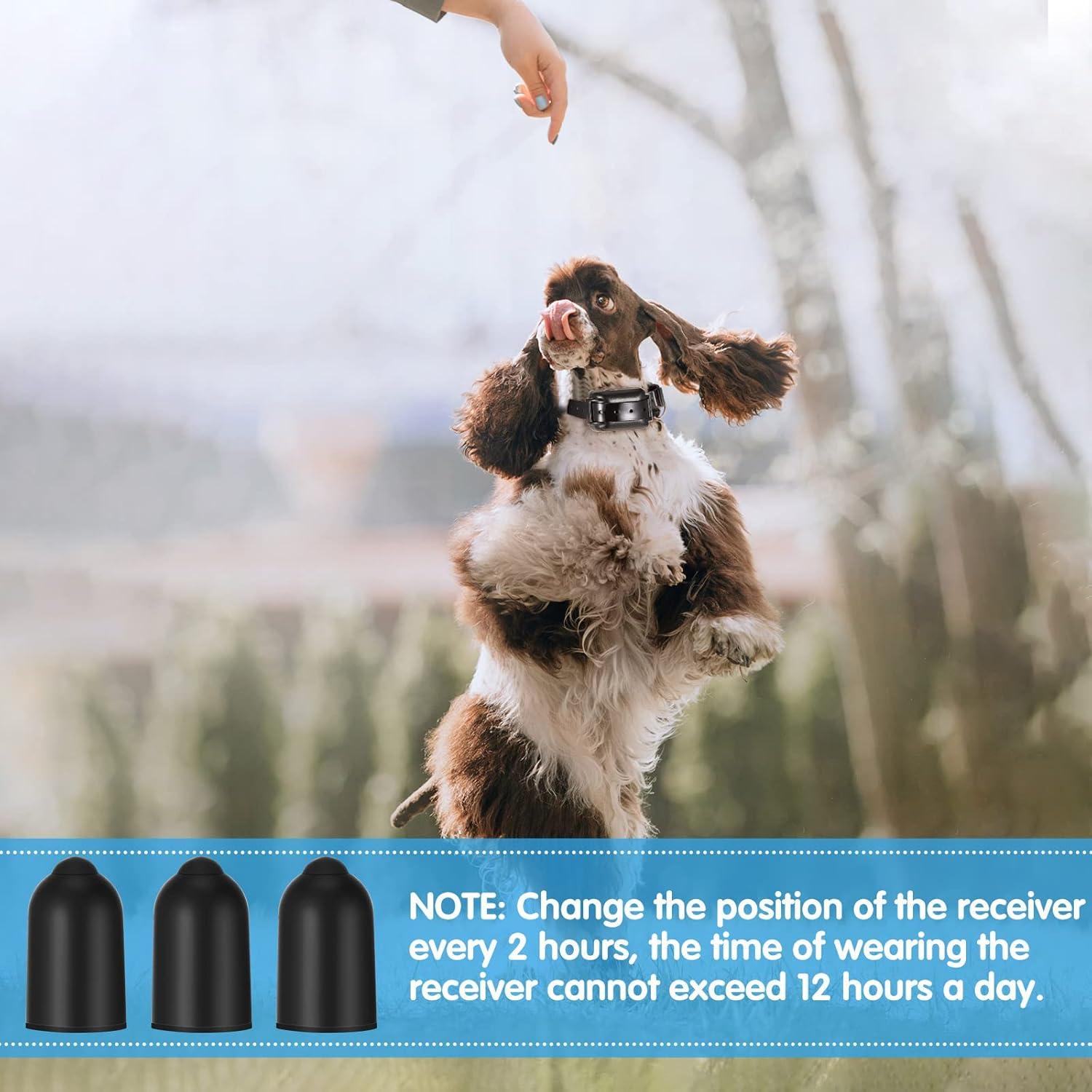 Puntas de Goma Weewooday para Collar de Entrenamiento de Perros - 24 Piezas