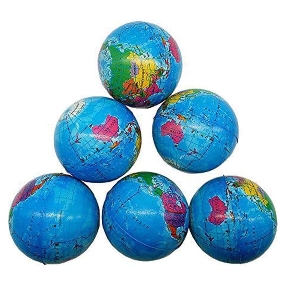 Pelotas Antiestrés Squeezables Sohapy 6 PCS Multicolor 6.3 cm