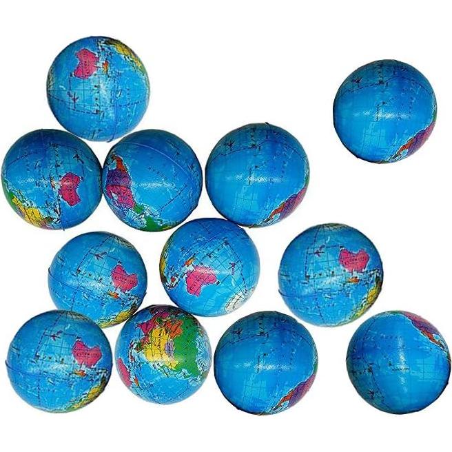 Pelotas Antiestrés Squeezables Sohapy 6 PCS Multicolor 6.3 cm