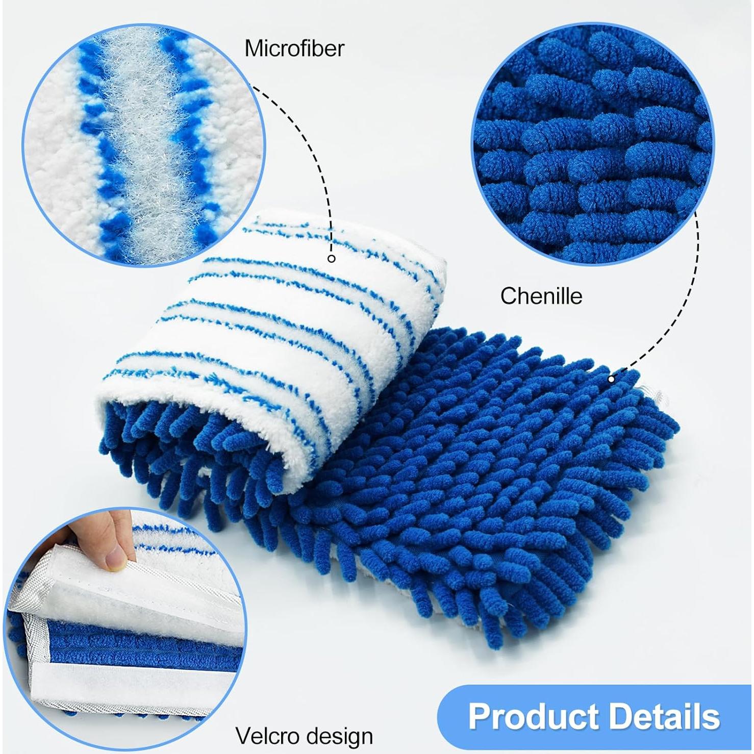 Reemplazos de Cabezas de Mopa O-Cedar Doble Acción 3 Unidades