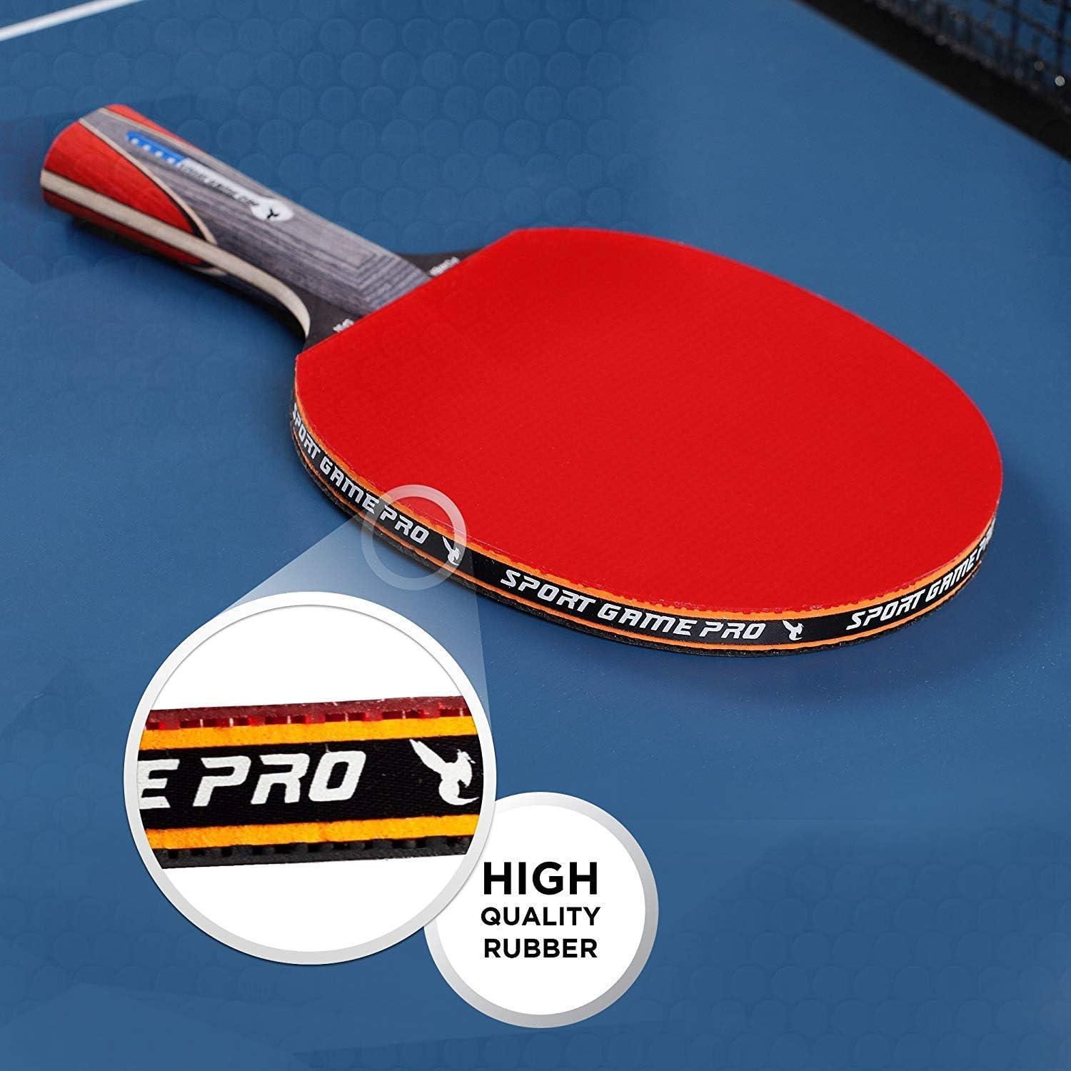 Paleta de Ping Pong SPORT GAME PRO spgmpro-r22-1 - Funda Incluida