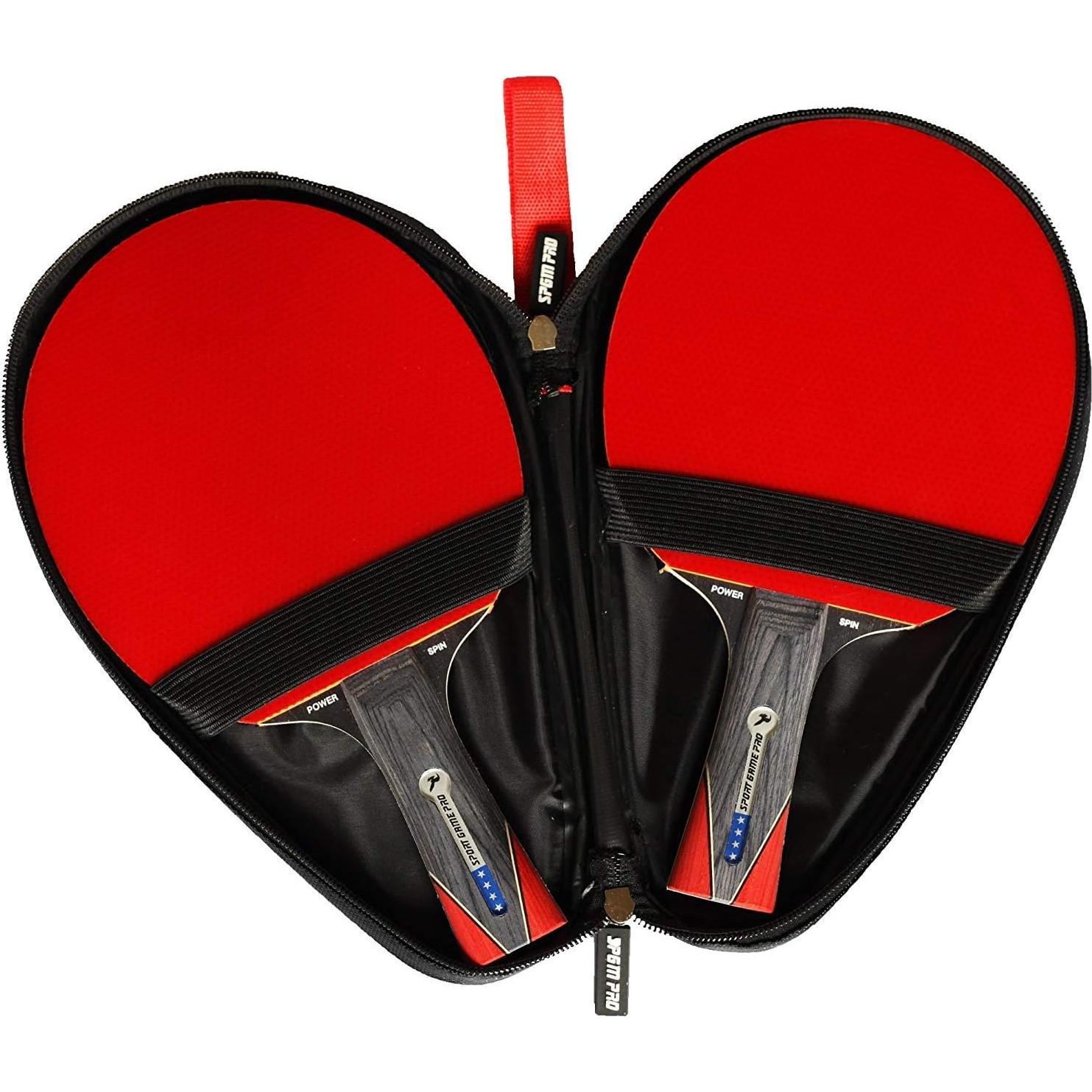 Paleta de Ping Pong SPORT GAME PRO spgmpro-r22-1 - Funda Incluida