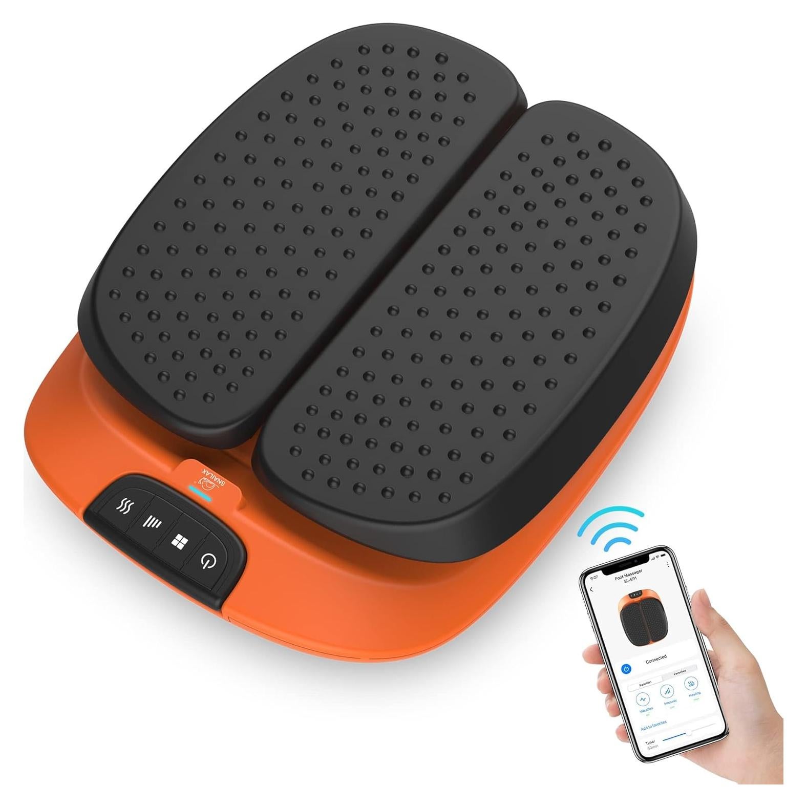 Masajeador de pies eléctrico Snailax SL-591-APP con calor