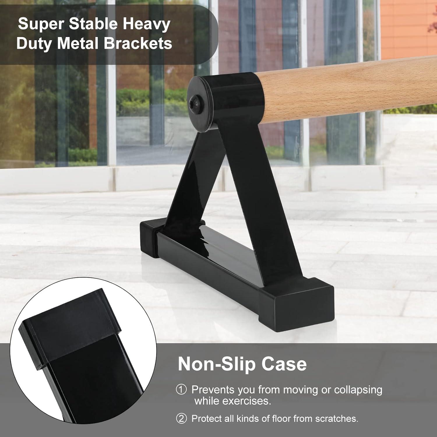 Barras de Flexiones de Madera Airogym - Soporte 600 lbs