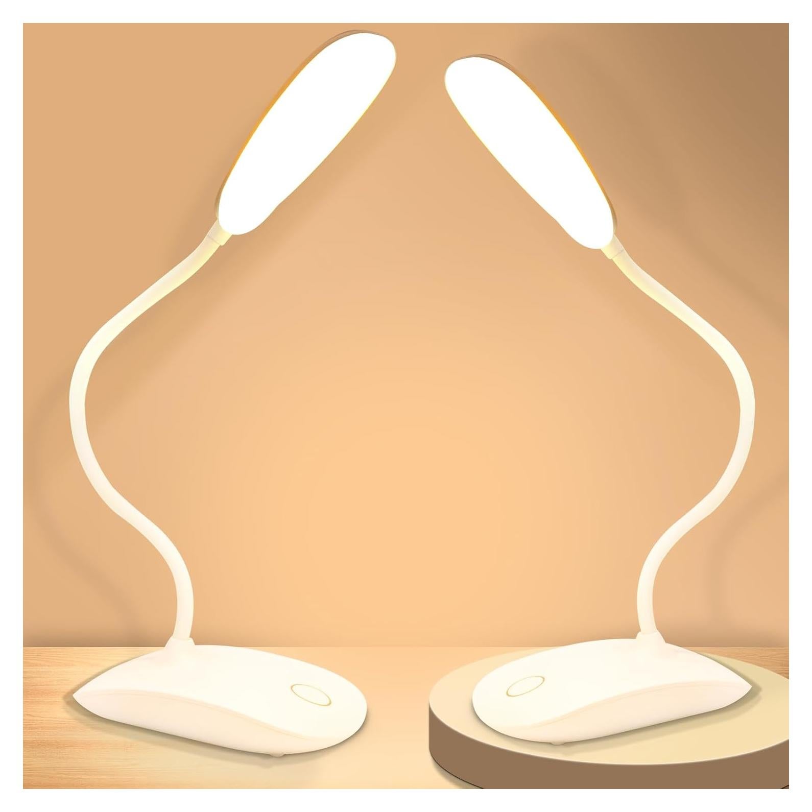 Lámpara de Escritorio TNNOP Inalámbrica 2000mAh 3 Modos Color