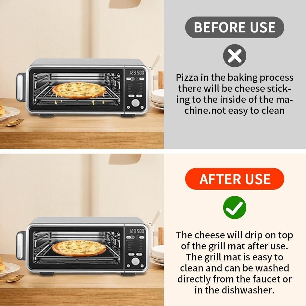 Forros Reutilizables para Freidora de Aire UPOGDDY 30.48cm