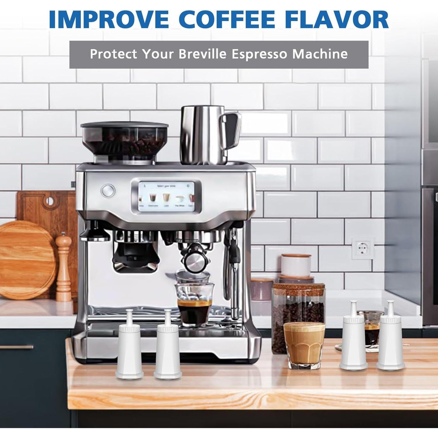 Filtro de Agua Breville 2 Paquetes para Espresso BES880/BES990