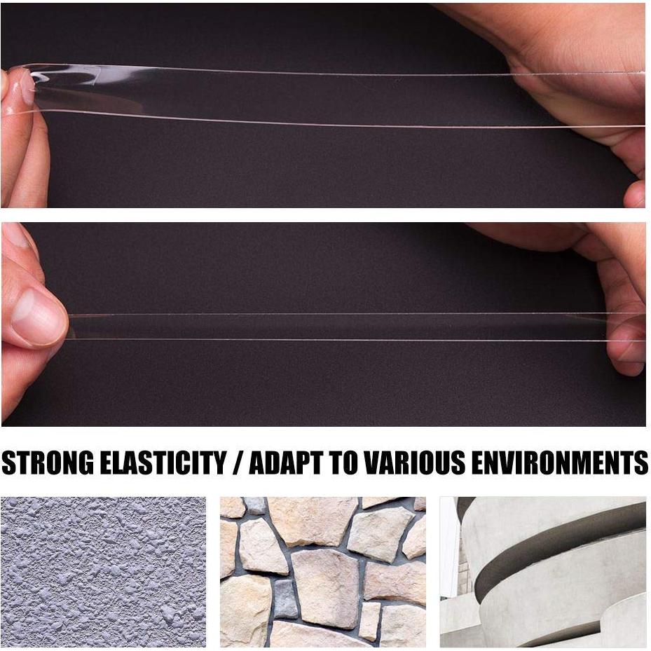 Cinta Adhesiva Doble Cara Transparente Kaisiking 15mm x 25m