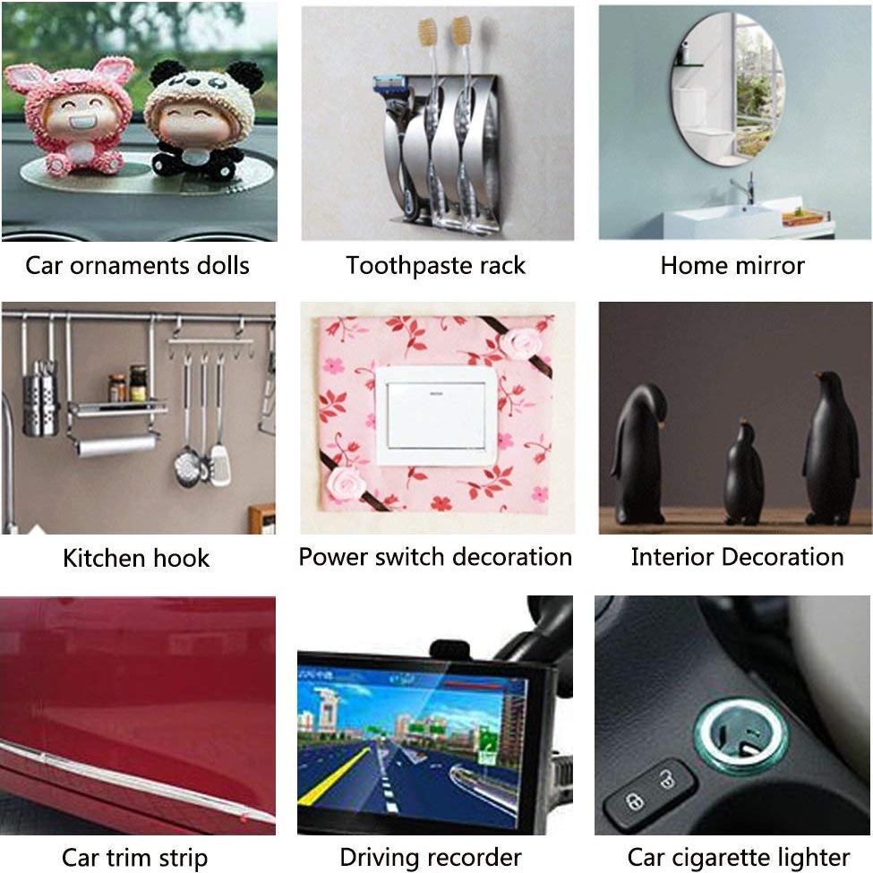 Cinta Adhesiva Doble Cara Transparente Kaisiking 15mm x 25m