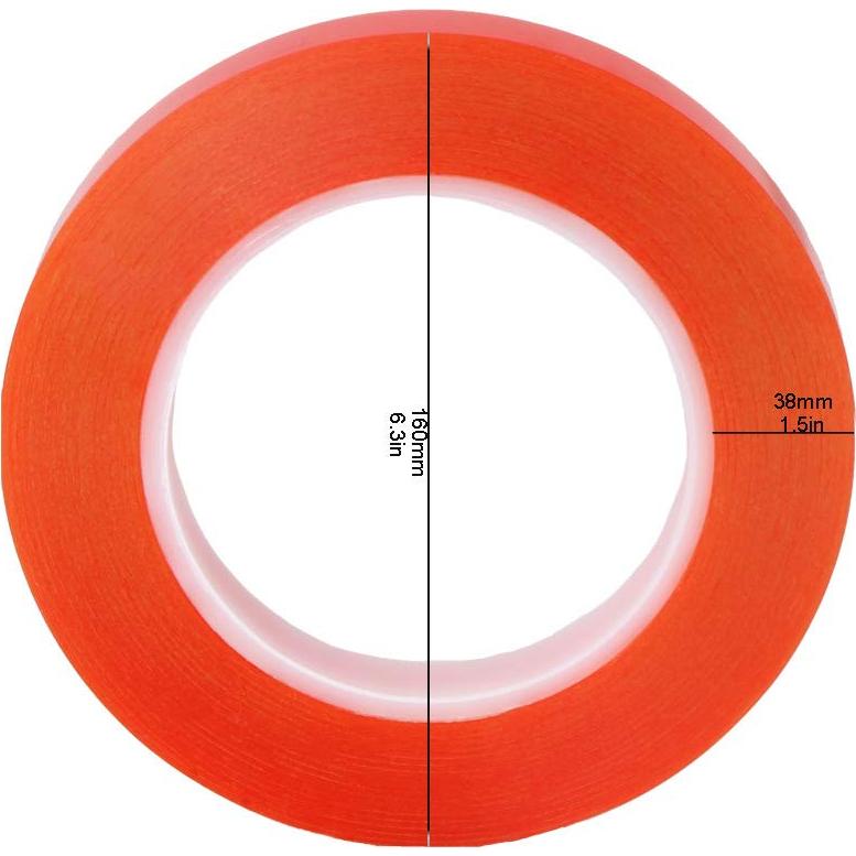 Cinta Adhesiva Doble Cara Transparente Kaisiking 15mm x 25m