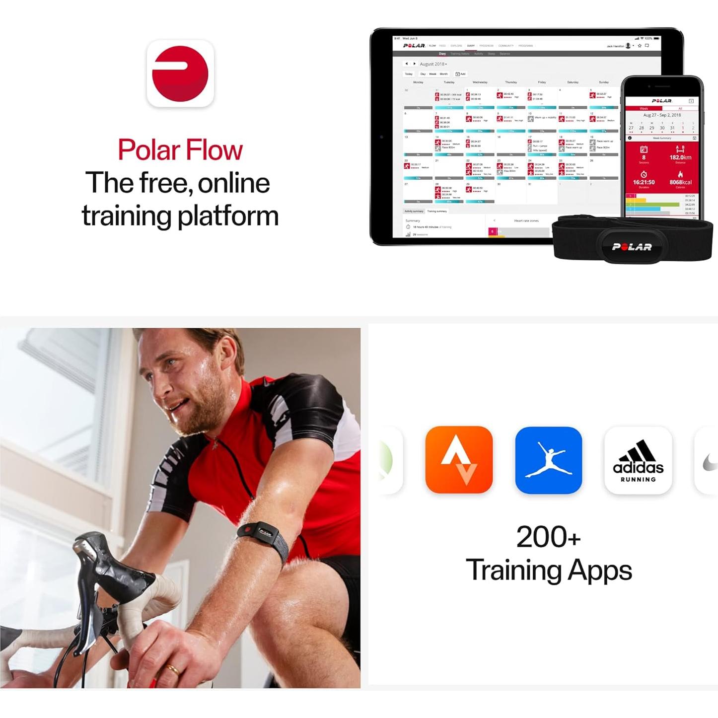 Monitor de Frecuencia Cardíaca Polar Verity Sense - Gris