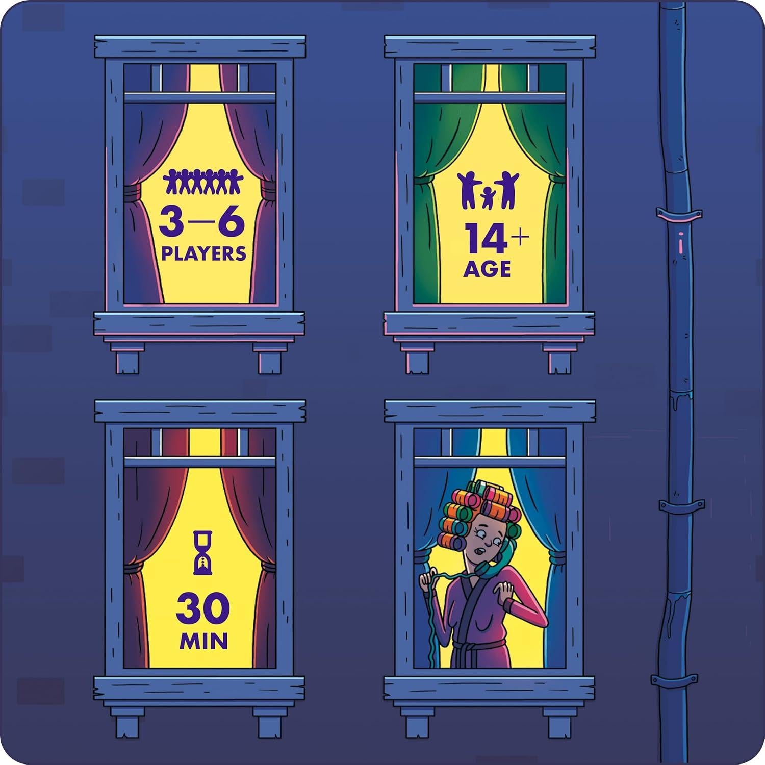 Juego de Cartas Freaky Rumors - Tipsy Chicken - 200 Cartas