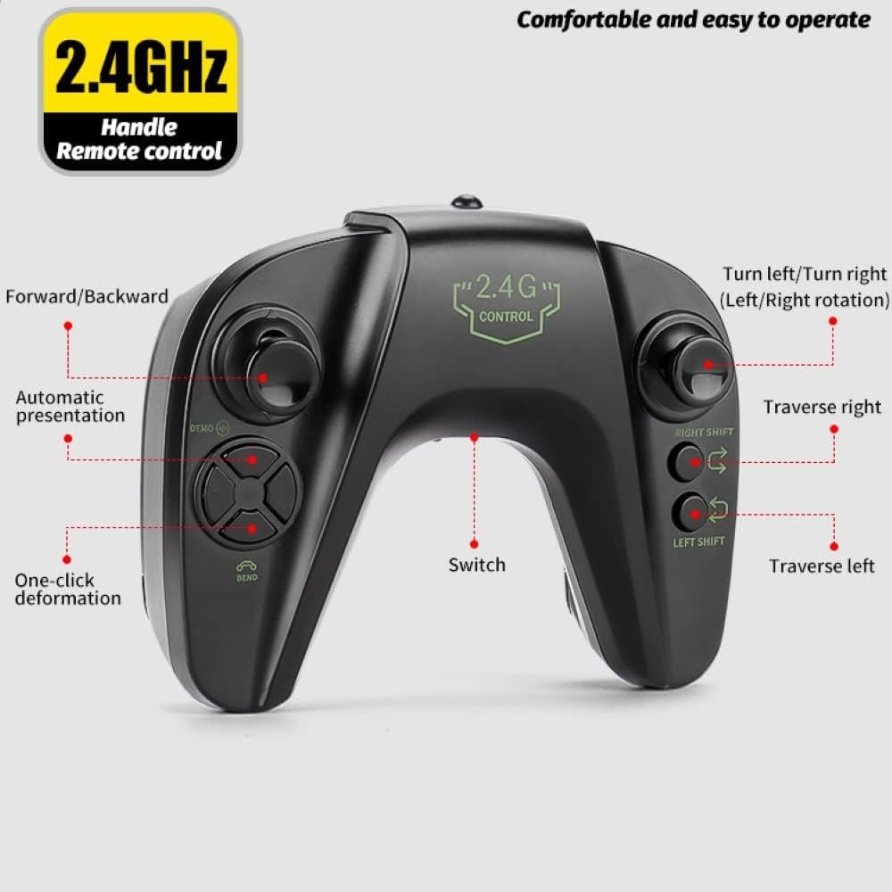 Coche de Control Remoto Asou JC02 4WD Acrobacias Verde