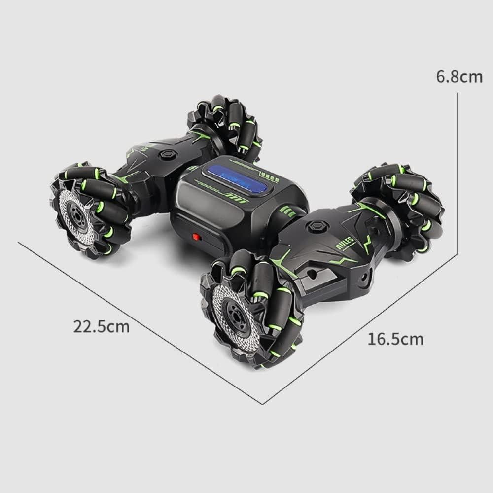 Coche de Control Remoto Asou JC02 4WD Acrobacias Verde