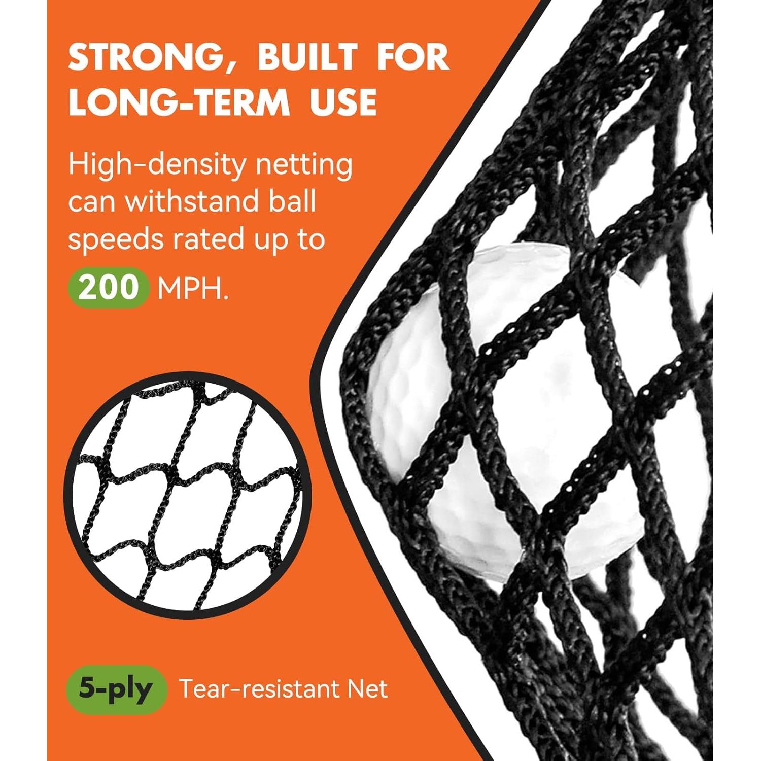 Red de Golf Halunoty 3x2.1m Alta Resistencia para Entrenamiento