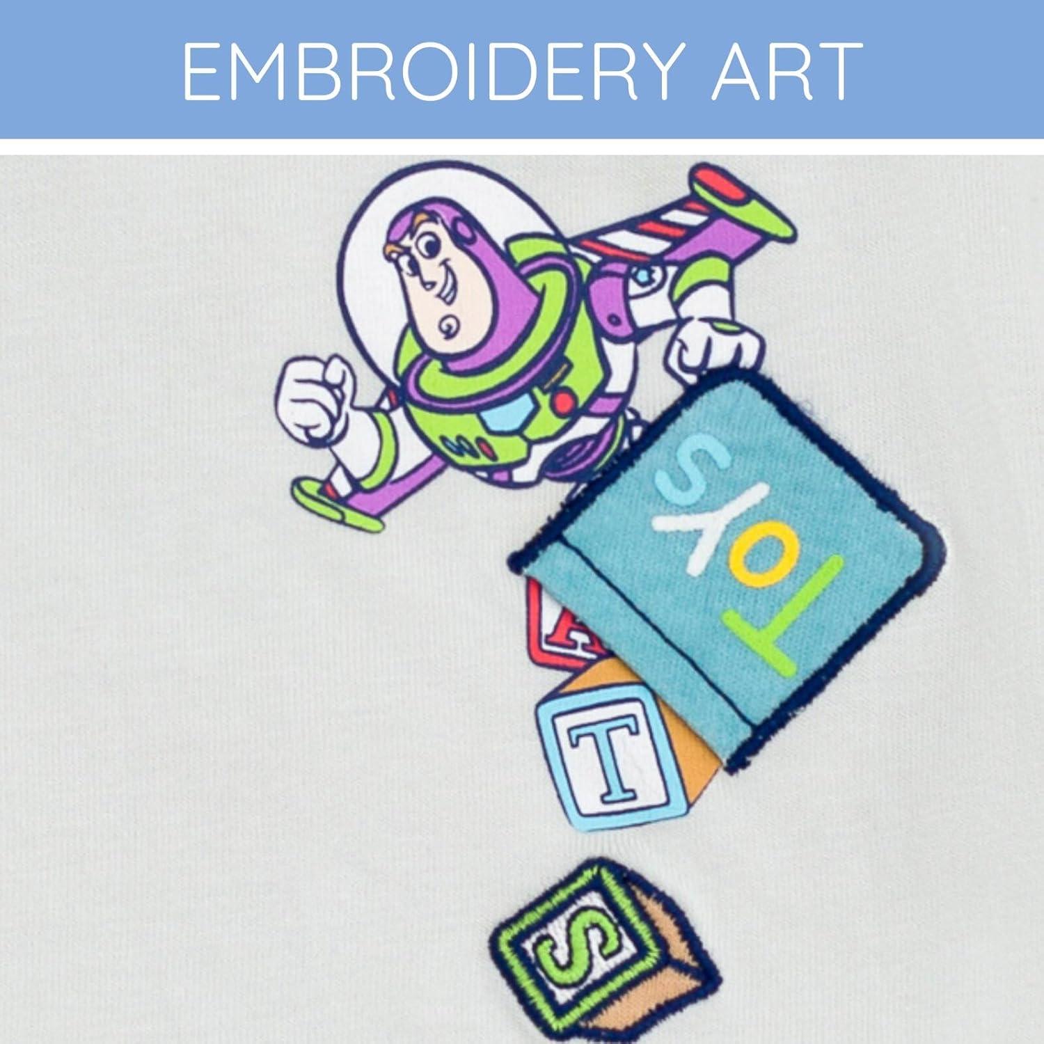 Conjunto camiseta y pantalones cortos Disney 0-3 meses Toy Story