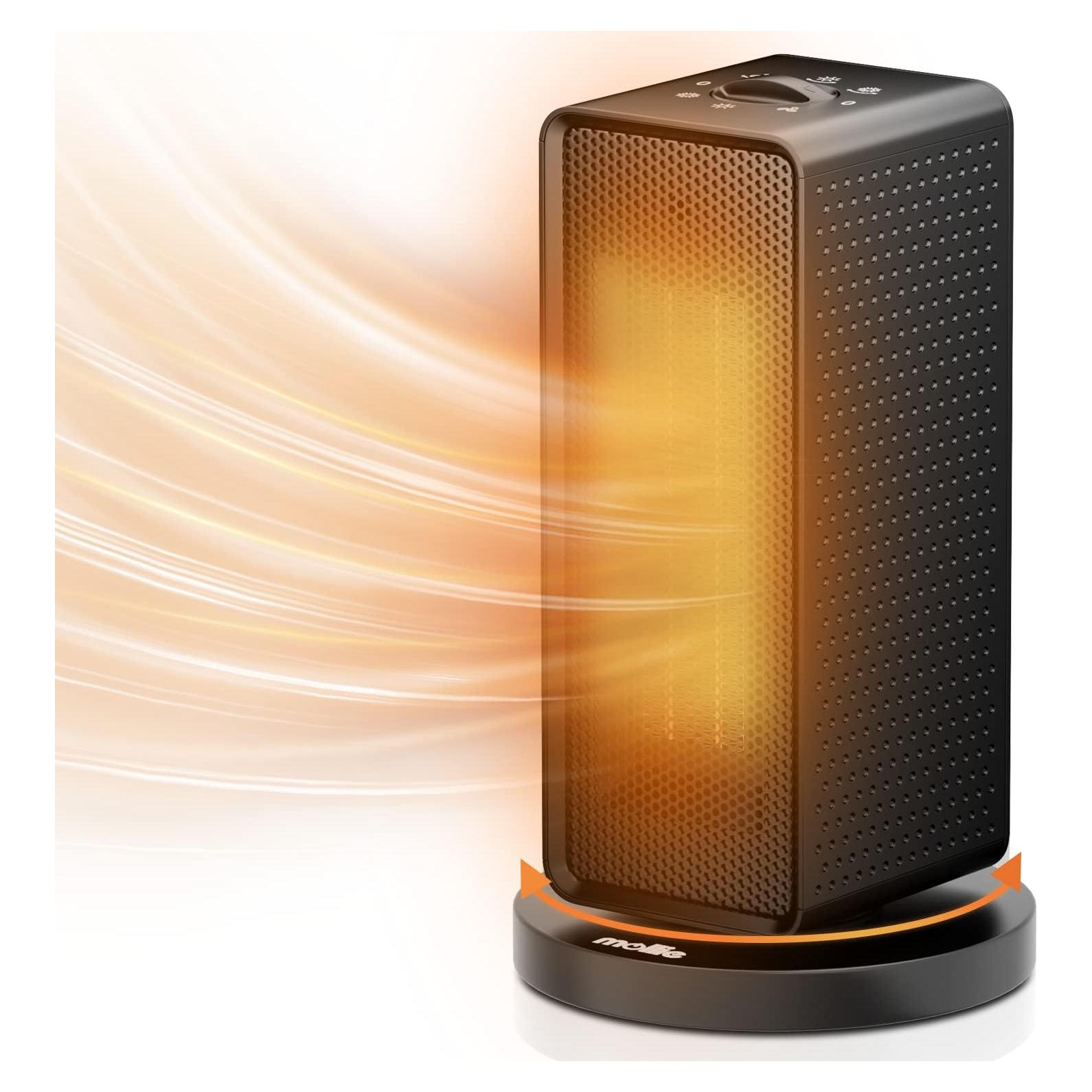 Calefactor Eléctrico Portátil MoNiBloom A23-HT-008-BK 120V