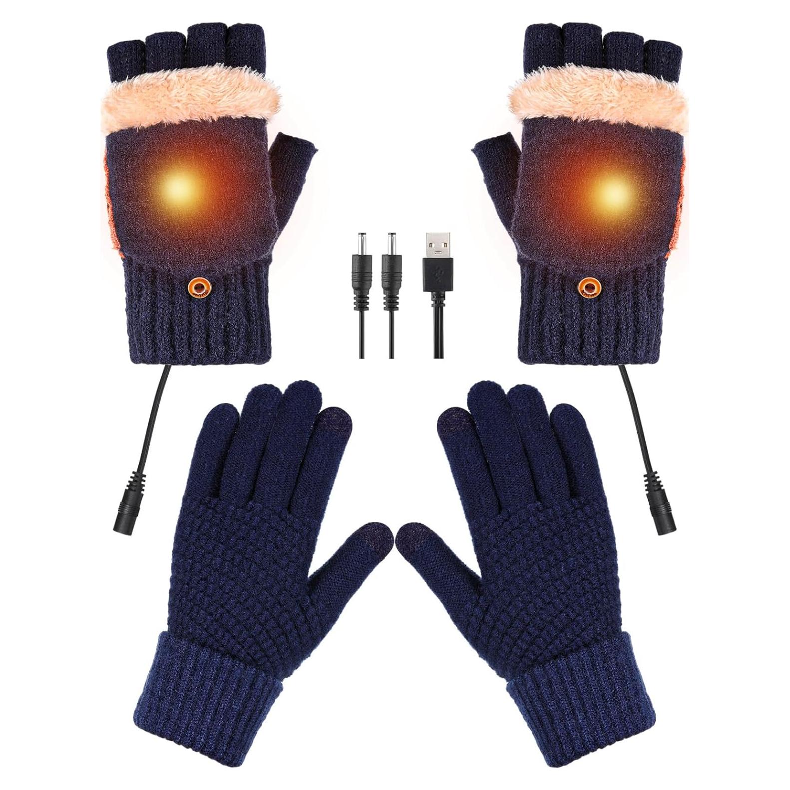 Guantes Térmicos USB Calentados ShinyMatch Unisex Invierno