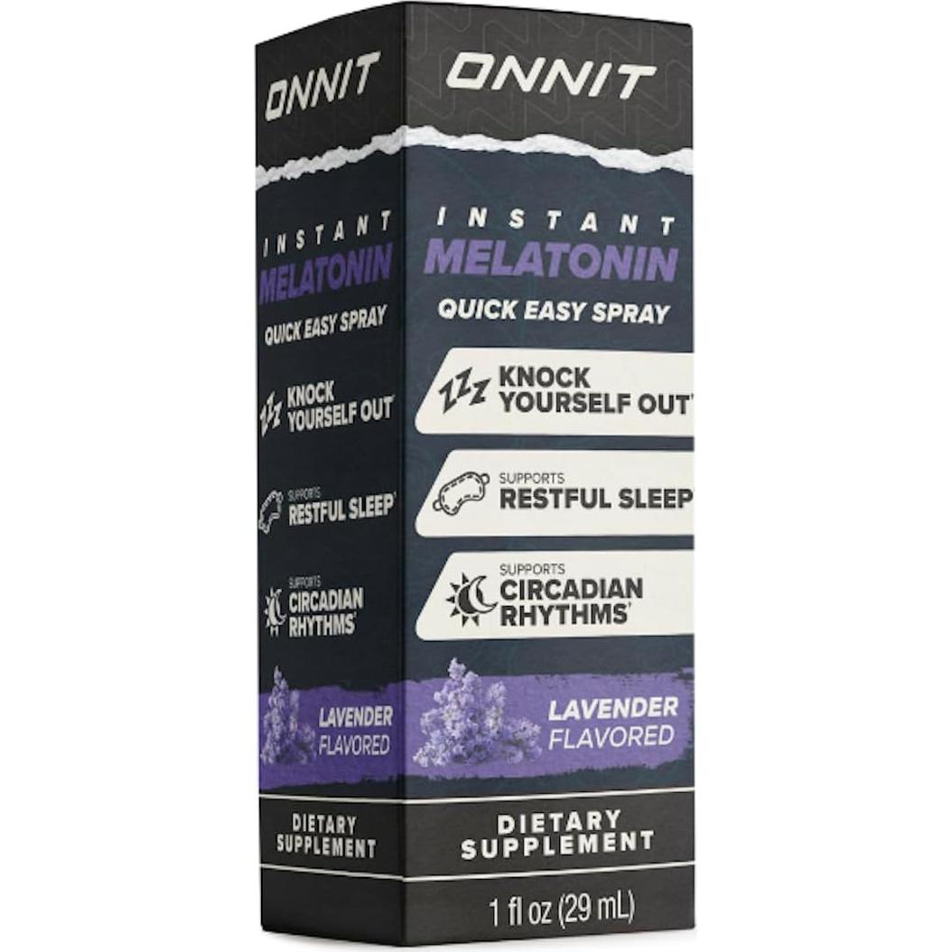 Spray de Melatonina ONNIT 30 ml Sabor Lavanda 3 mg