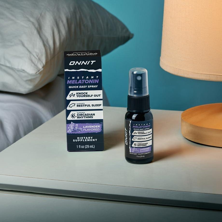 Spray de Melatonina ONNIT 30 ml Sabor Lavanda 3 mg