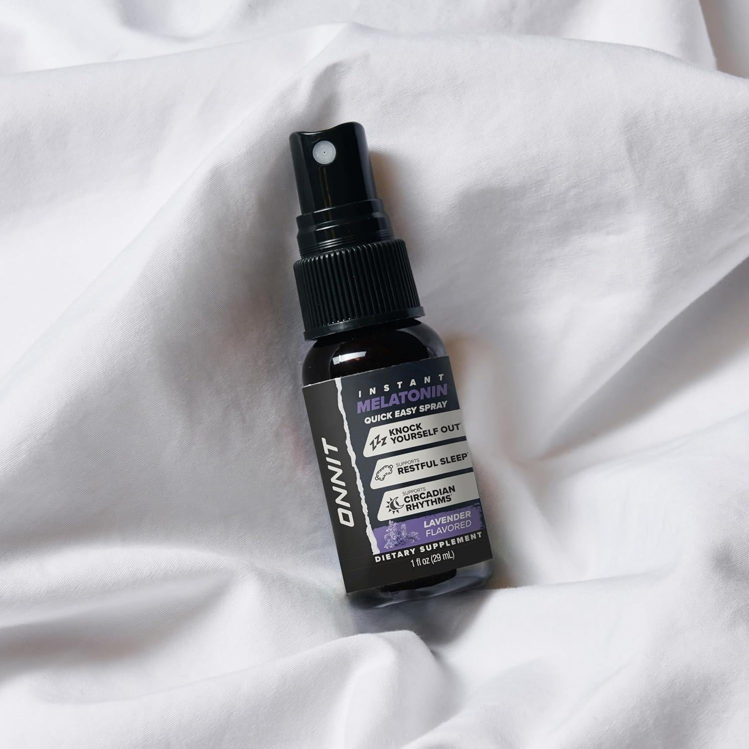 Spray de Melatonina ONNIT 30 ml Sabor Lavanda 3 mg