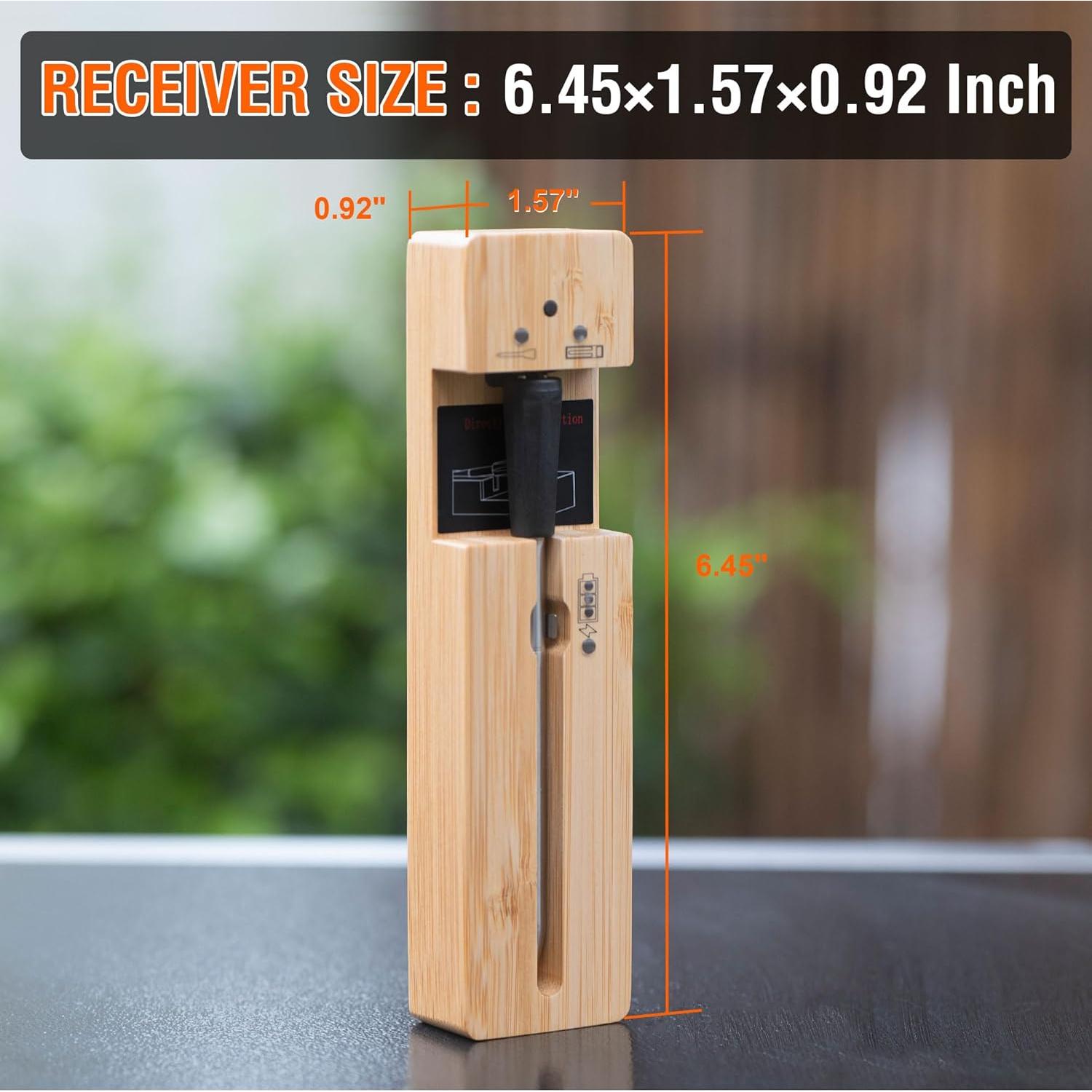 Termómetro de Carne Inalámbrico Bluetooth LFCFORLDX FM200