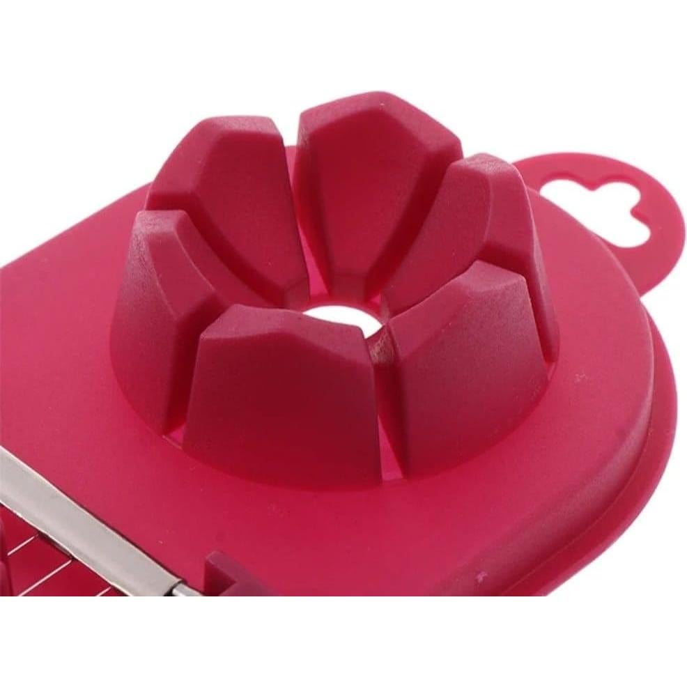 Cortador de Huevos Multifuncional Genérico Cereza 19.8x9 cm